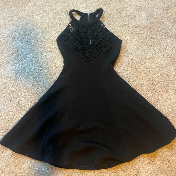 Material Girl Dresses & Skirts - 🌹HOST PICK🌹 Material Girl Black Skater Dress XS